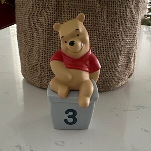 Disney Pooh & Friends Number 3 Figurine "Three Is For Days Filled With Laughter"